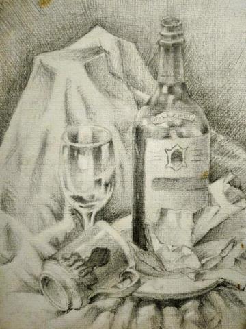 鍾承勲 - 素描作品（教學）