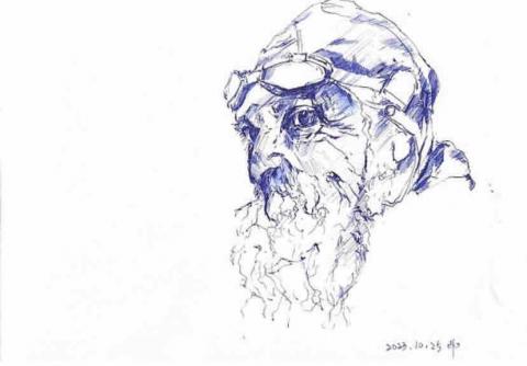 何芑庭 - 速寫人像 2023