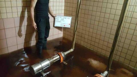 上㦤森林浴企業社 - 檸檬酸清洗中