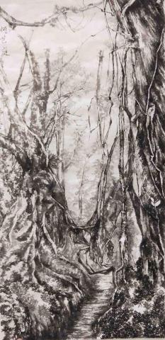 何芑庭 - 水墨畫 2024