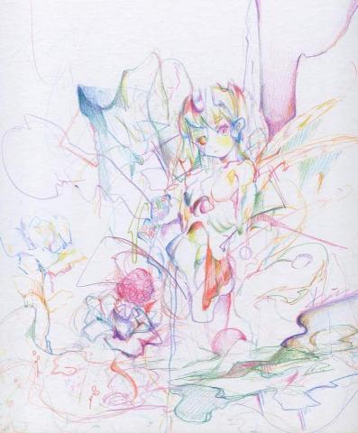 鍾承勲 - 色鉛筆作品（插畫委託）