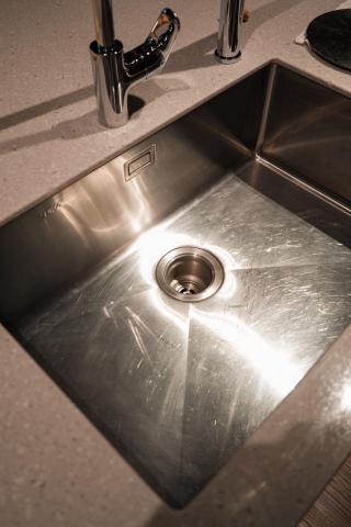 膜力無邊 - 廚房洗手槽清潔後鍍膜完工