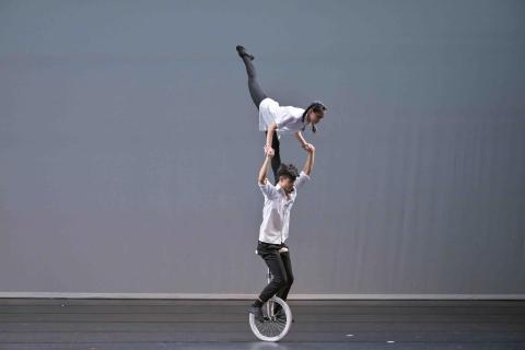蔡涵雅 - 雙人特技獨輪車