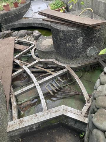 FRP玻璃纖維防水、室內外防水、內外牆油漆、仿石漆、侷限空間 - 台北大安-水池底部  FRP玻璃纖維防水、室內外防水、內外牆油漆、仿石漆、侷限空間 - 台北大安-水池底部