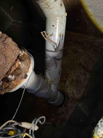 鈨程工程有限公司 - 污水管修復前