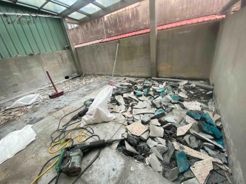 鈨程工程有限公司 - 剔除磁磚面