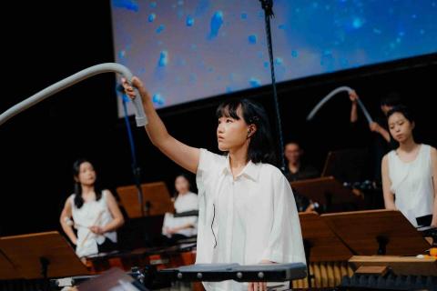 語謙老師🥁🎹打擊樂/鋼琴/樂理教學 - 隨台北打擊樂團於國家音樂廳舉行的年度公演