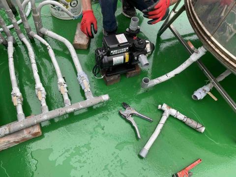 鈨程工程有限公司 - 底樓更換加壓馬達