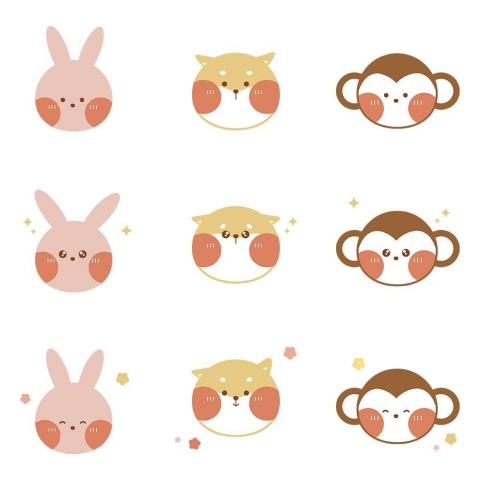 家萍 - 插圖/貼紙設計