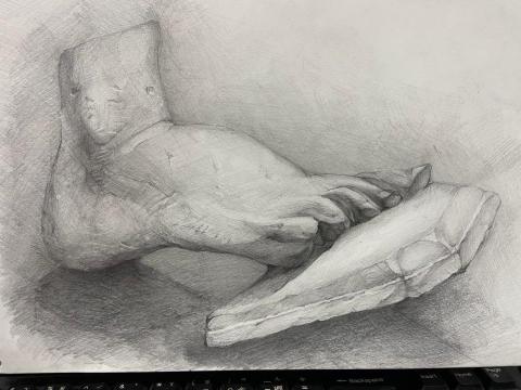 吉米老師 - 靜物鉛筆素描