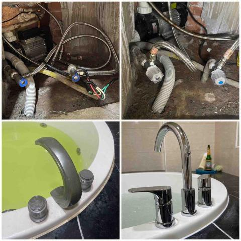 林師傅 - 更換按摩浴缸龍頭馬達維修水電線路重整