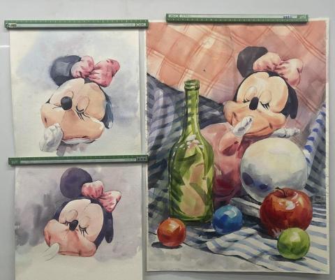 吉米老師 - 水彩靜物練習