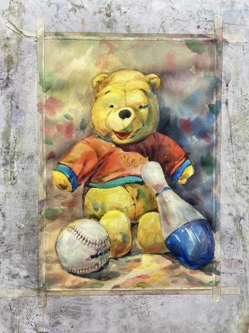 吉米老師 - 水彩靜物練習