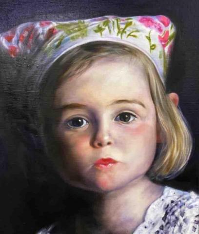 姚采伶 - 油畫（臨摹圖片）