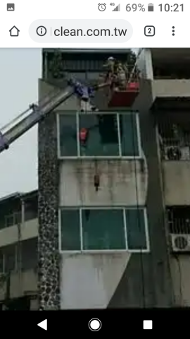 賓士清潔企業社 - 外牆清洗前