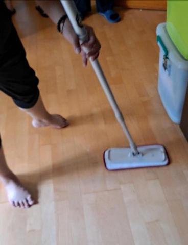 Shr-Rung  Lin 阿鎔 - 房間地板清潔