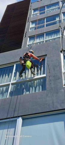 東繩 防水/外牆工程/高空繩索作業 - 玻璃帷幕清潔