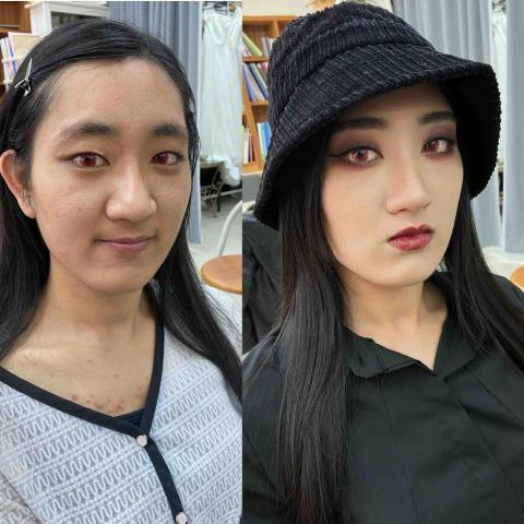 Heather.新娘秘書/彩妝造型/彩妝教學 - 萬聖節妝容