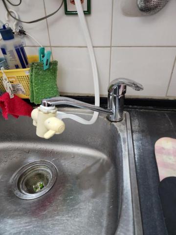 阿寬水電 - 檯面單槍式水龍頭更換