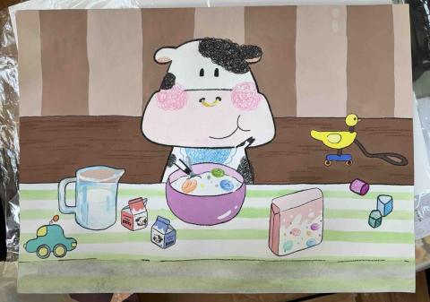 姚采伶 - 多媒材（個人創作）(成堡國際兒童美術)