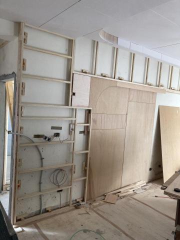 上順建材行 - 造型天花板結合間接照明、造型壁板結合間接照明