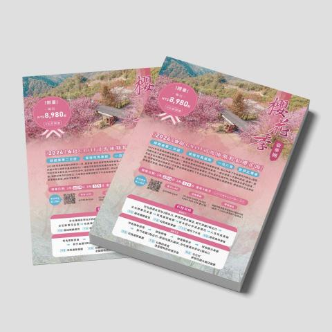 平凡設計工作室 - 旅行社 | DM設計