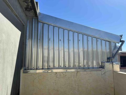 鉅軒企業社 - 沙鹿屋頂加蓋全不鏽鋼白鐵板