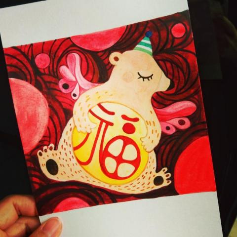 想想設計工作室 - 春聯磁鐵