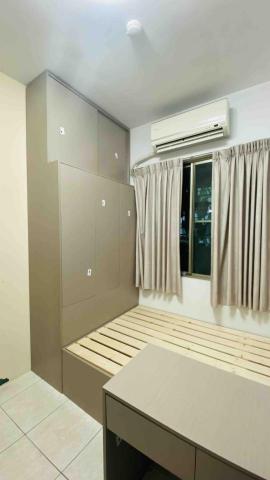 K·專業家具組裝 - 淘寶。系統櫃訂製。上方收納櫃+衣櫥+床鋪+書桌