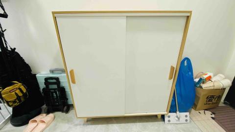 K·專業家具組裝 - momo購物網。鞋櫃。ps:商品缺料我司以替代的五金零件及工法組裝完成