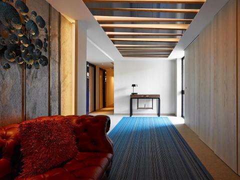 千硯國際室內裝修有限公司 - 三芝B;ue Villa 1樓民宿走道