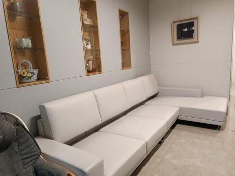 凡蓉精品藝術修護美容/居家店面裝璜瑕疵舊翻新/傢俱皮件精品美 - 殺菌美白細清真皮白沙發 凡蓉精品藝術修護美容/居家店面裝璜瑕疵舊翻新/傢俱皮件精品美 - 殺菌美白細清真皮白沙發