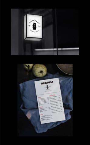 Cindy Yang - 燈箱設計/菜單設計