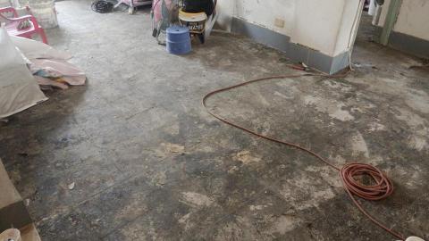 熊熊 - 塑膠地板清除