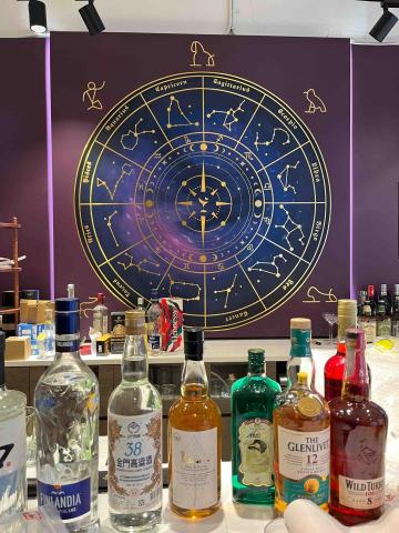 立羽工作室 - 酒吧主視覺設計和彩繪