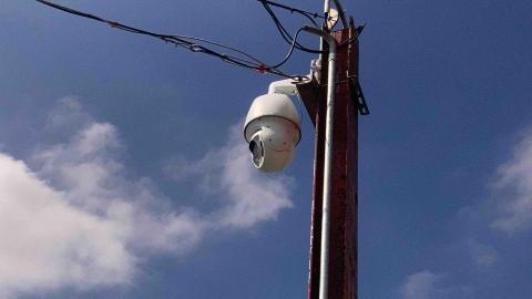 百步企業社 - 監視器球機安裝