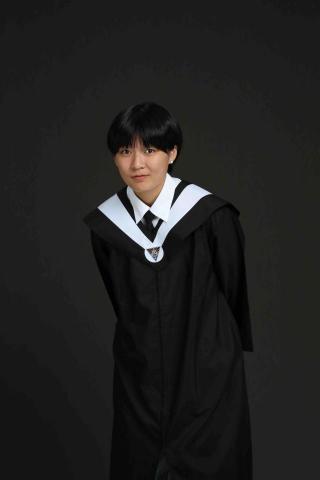 提供射箭護胸服務的專家林芷儀