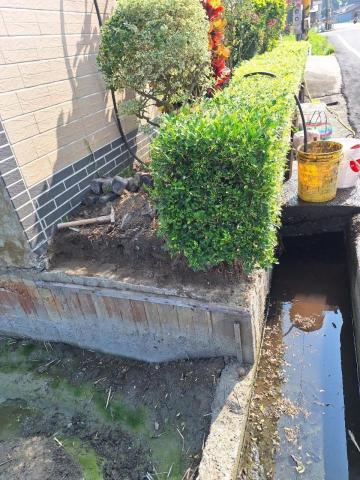 啟程泥作修繕工程 - 花圃修補