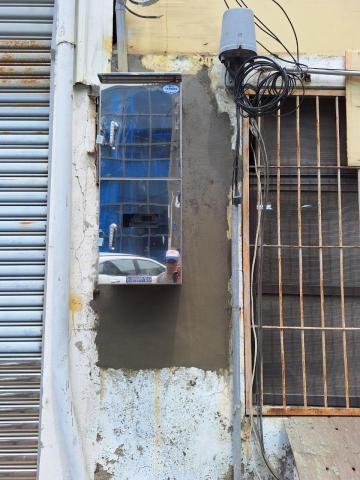 啟程泥作修繕工程 - 電箱水泥修補粉光