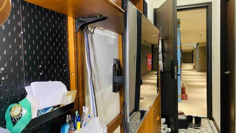 K·專業家具組裝 - TCL 50吋液晶電視。NB單支臂壁掛架。水泥牆面安裝。圖片2