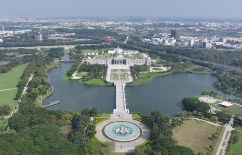 詠白視覺攝影工作室 - 台南奇美博物館空拍