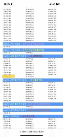 金泓安 - 成大水利及海洋工程學系正取