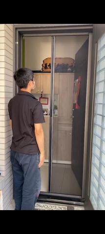 防霾紗網達人 - 捲紗門