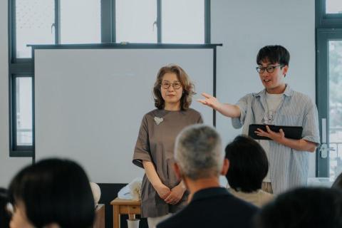 Jiwoo Kim - 韓紙工作坊翻譯