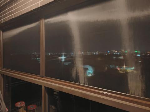 防霾紗網達人 - 捲紗女兒牆包覆