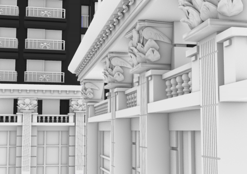 Annie Cheng - 外觀及內部3D模型