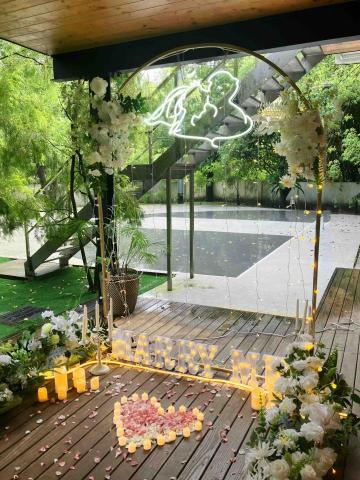 The Flower嬪嬪花藝坊 - 戶外求婚佈置