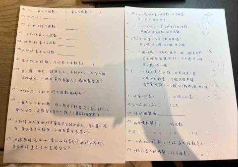 蔡嘉純 - 依學生程度出考卷