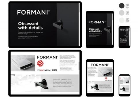 HanYing Lee - FORMANI 荷蘭進口五金門把手 | 網頁配置計畫