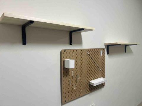 劉世智 - 層架層板完成圖